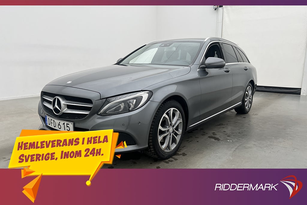Mercedes-Benz C 220 T d Avantgarde Drag Bluetooth Halvskinn