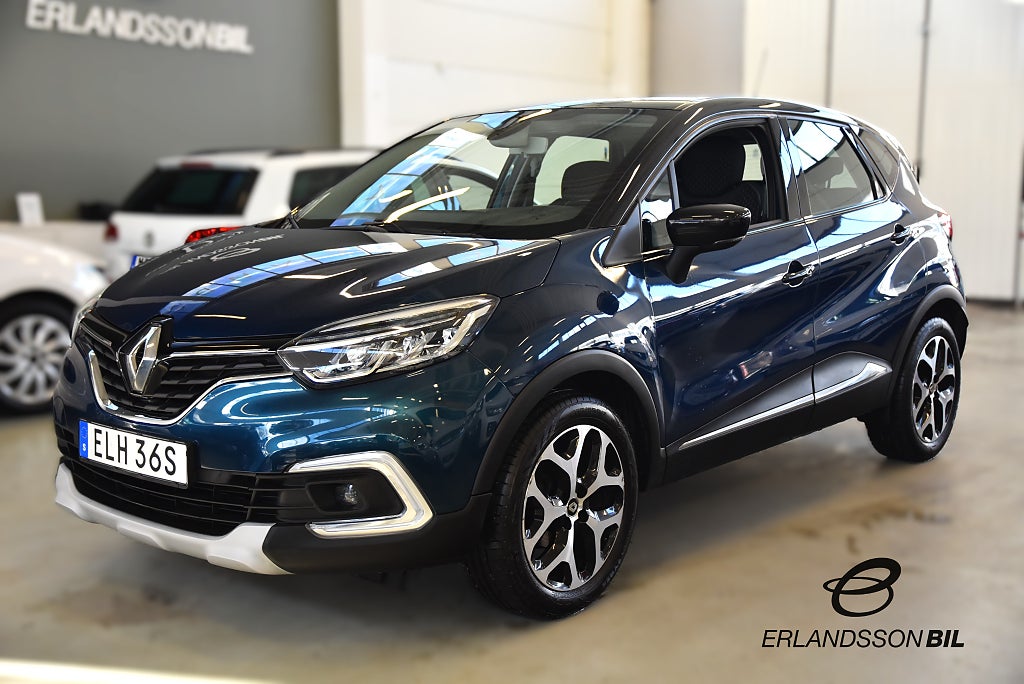 Renault Captur 0.9 TCe Euro 6 NYSERVAD NAVI P-SENSORER