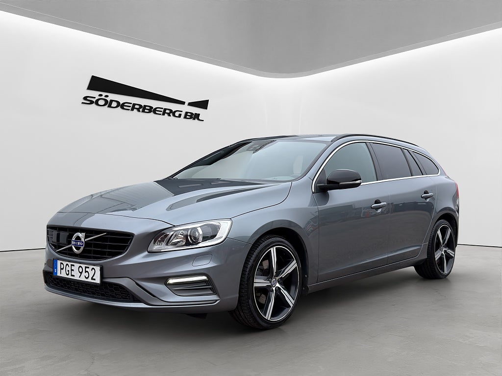 Volvo V60 D4 190hk Advanced R-Design B-kam BLIS Navi H&K SE UTR