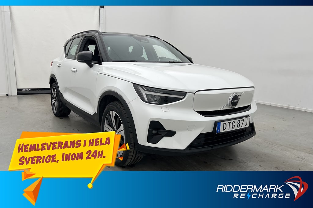 Volvo XC40 Recharge Single Motor 231hk Plus Navi Kamera MOMS