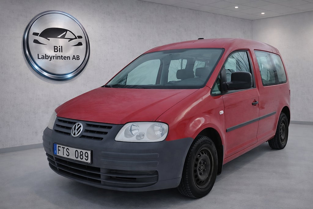 Volkswagen Caddy 5 SITSIG Skåpbil 1.9 TDI DPF 8v Euro 4 Automat DRAG