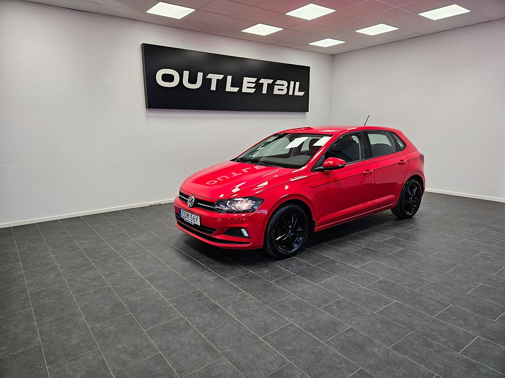 Volkswagen Polo 5 dörrars 1.0 TSI 95hk Base PDC Backkamera