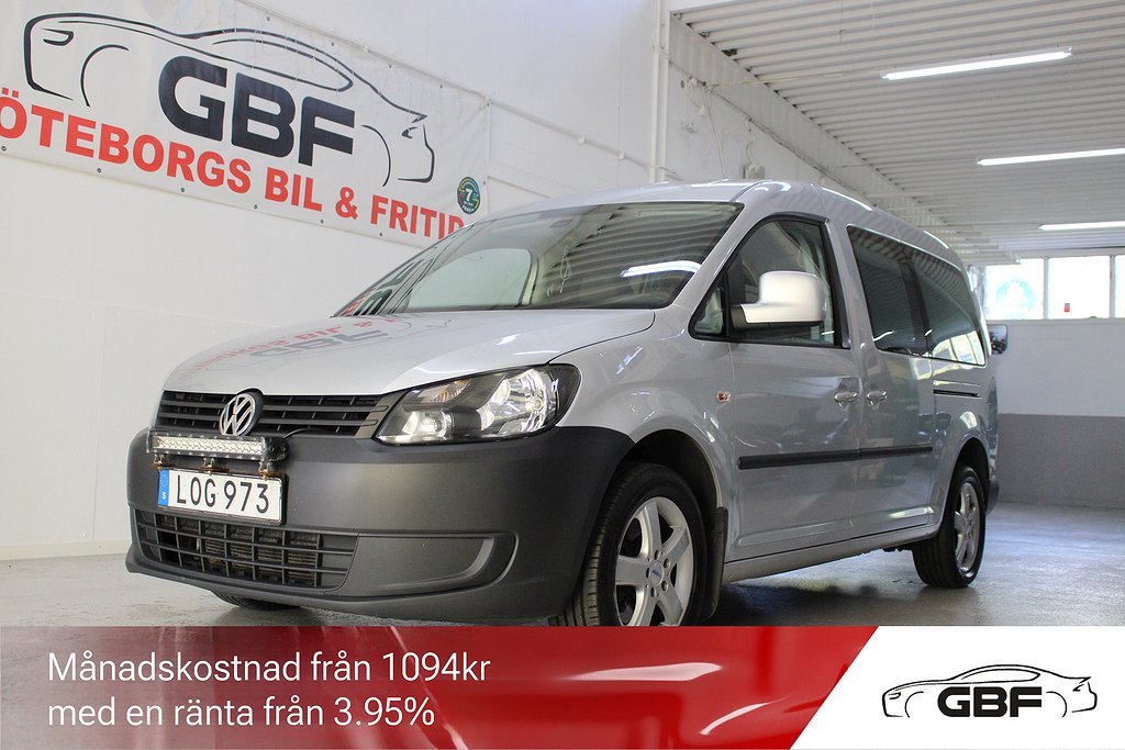 Volkswagen Caddy Life 1.6 TDI 7-sits * Ränta 3,95% fr 1094kr mån *