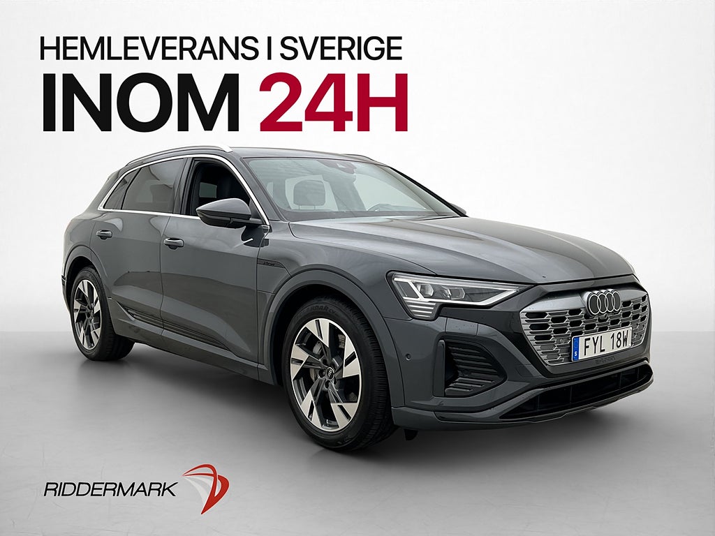 Audi q8-e-tron 50 Q S-Line Kamera Drag Cockpit 340hk