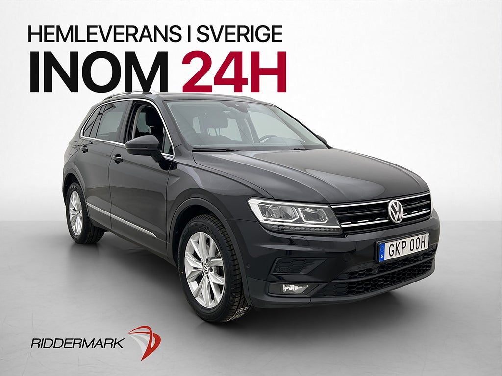 Volkswagen Tiguan 2.0 TSI 4Motion 190hk Kamera Värmare Drag