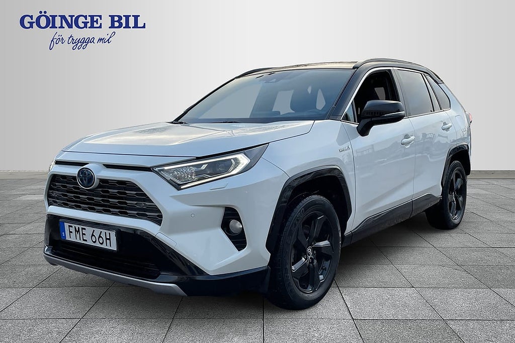 Toyota RAV4 Hybrid Rattvärme/ bakkamera/ Halvskinn/ Nyservad/