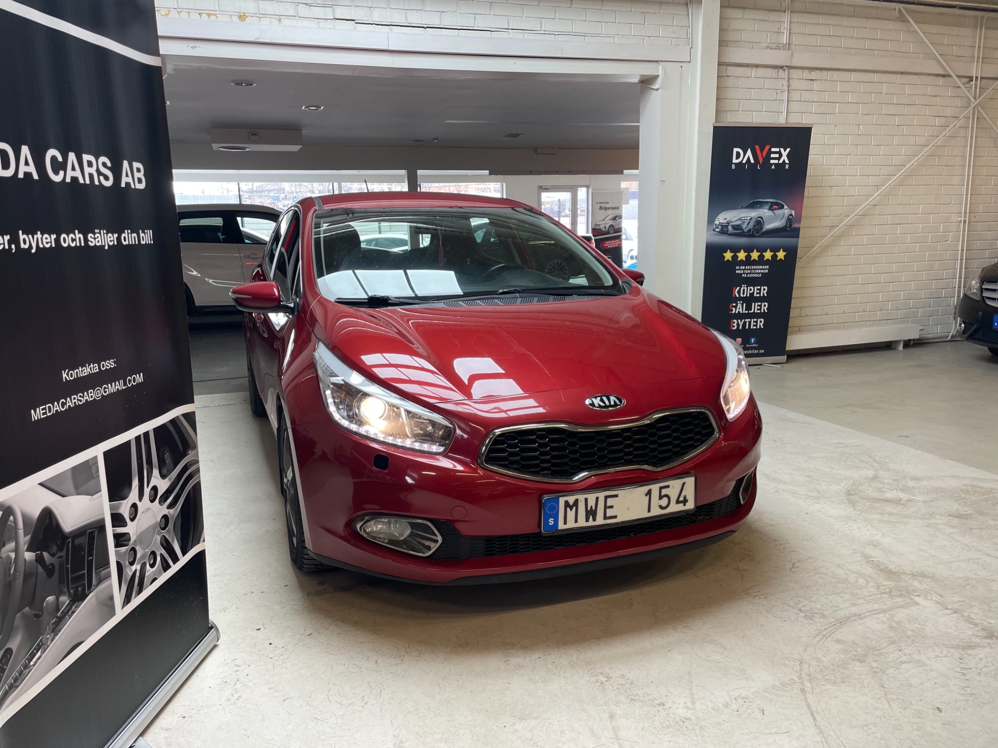 Kia Ceed 1.6 CRDi Automat 128hk 2013, bild 6/40