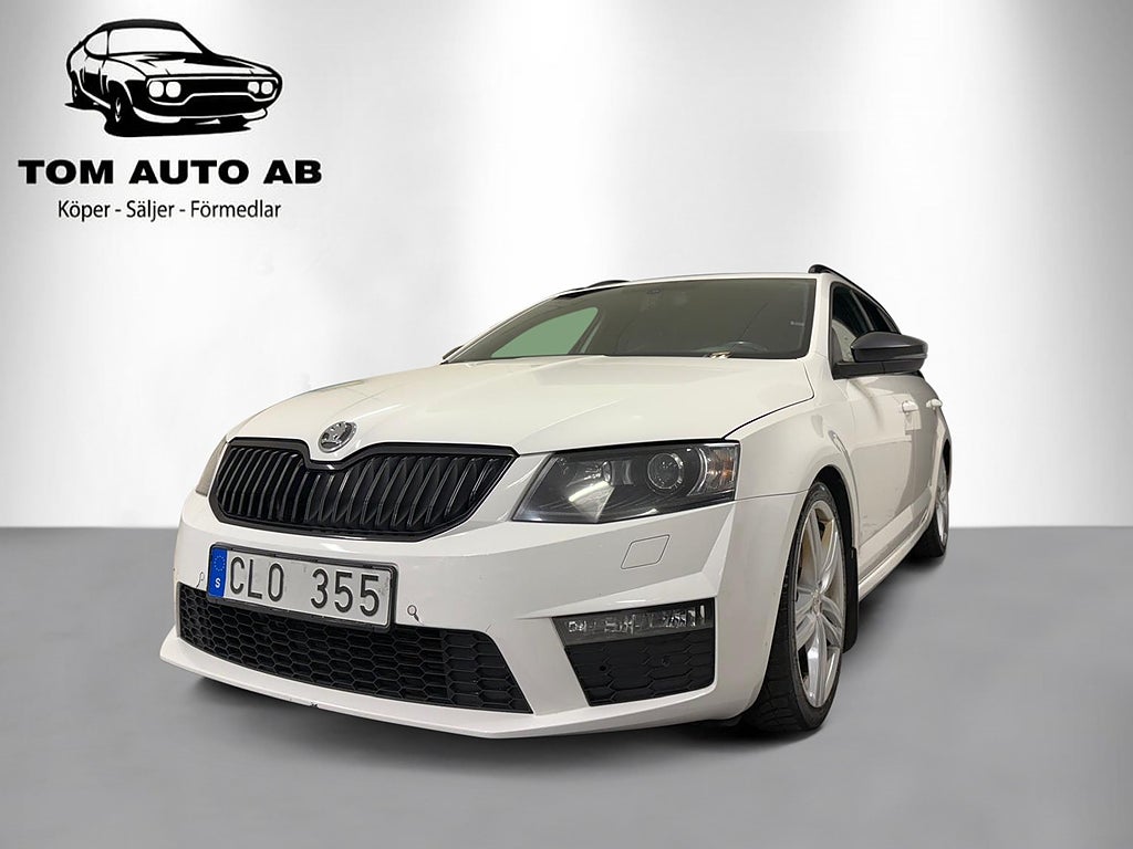 Skoda Octavia Combi RS 2.0 TSI RS Dragkrok 
