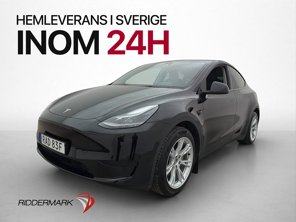 Tesla Model Y Standard Range Autopilot Dragkrok Svensksåld