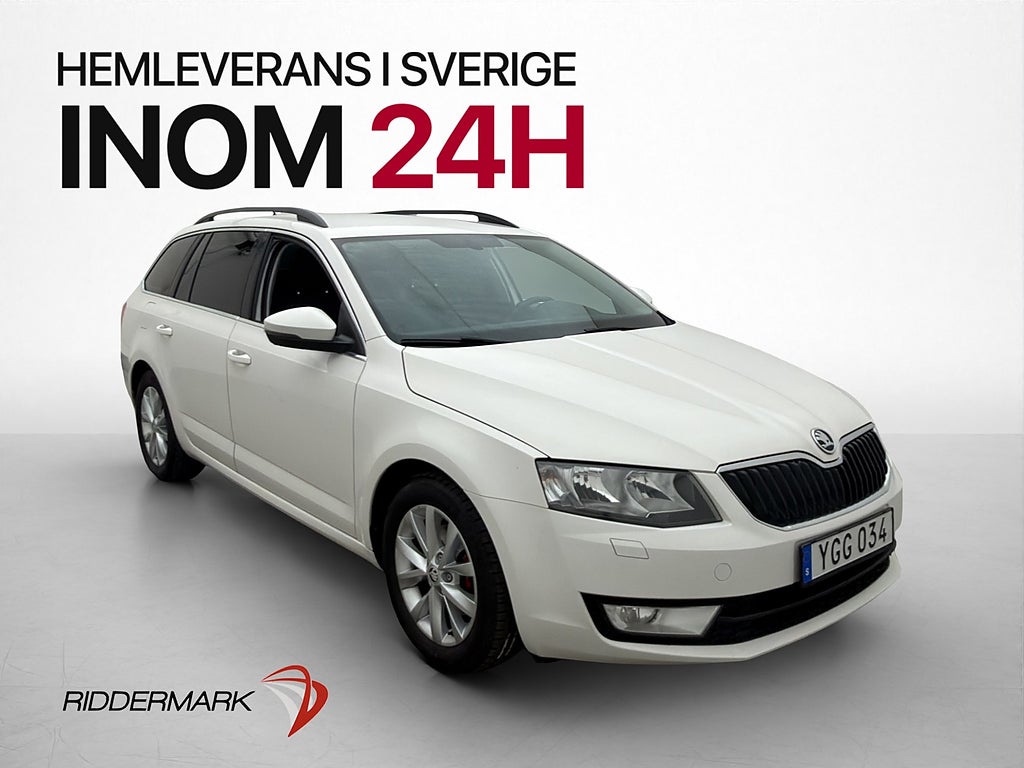 Skoda Octavia 1.6 TDI Ambition M-Värmare Dragkrok CarPlay
