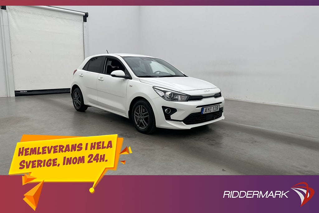 Kia Rio 1.0 T-GDI 100hk GLS Kamera Rattvärme CarPlay
