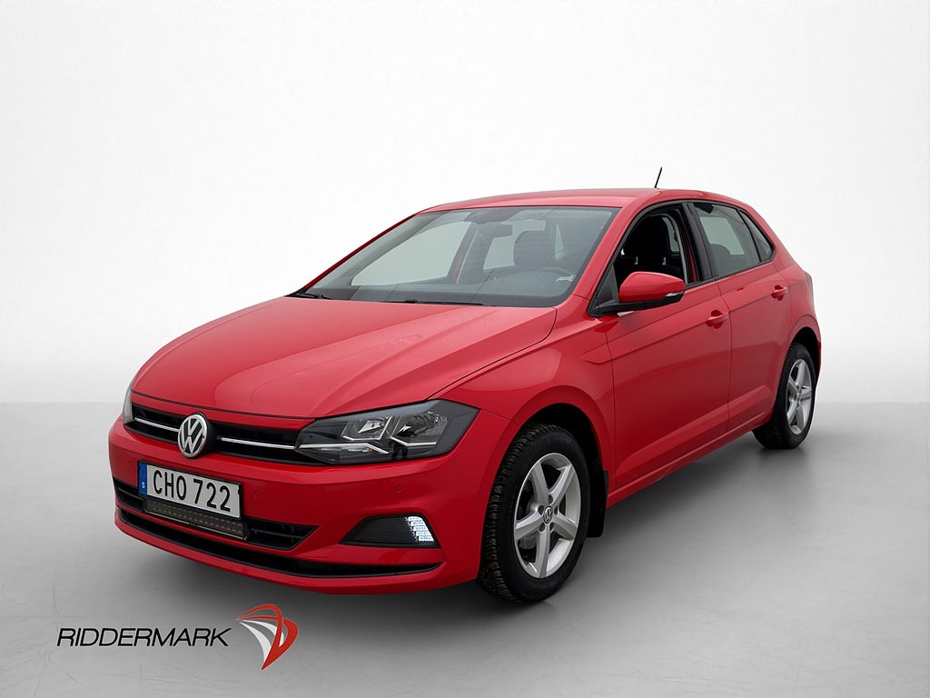 Volkswagen Polo 1.0 TSI 95hk P-Sensorer Bluetooth MOMS