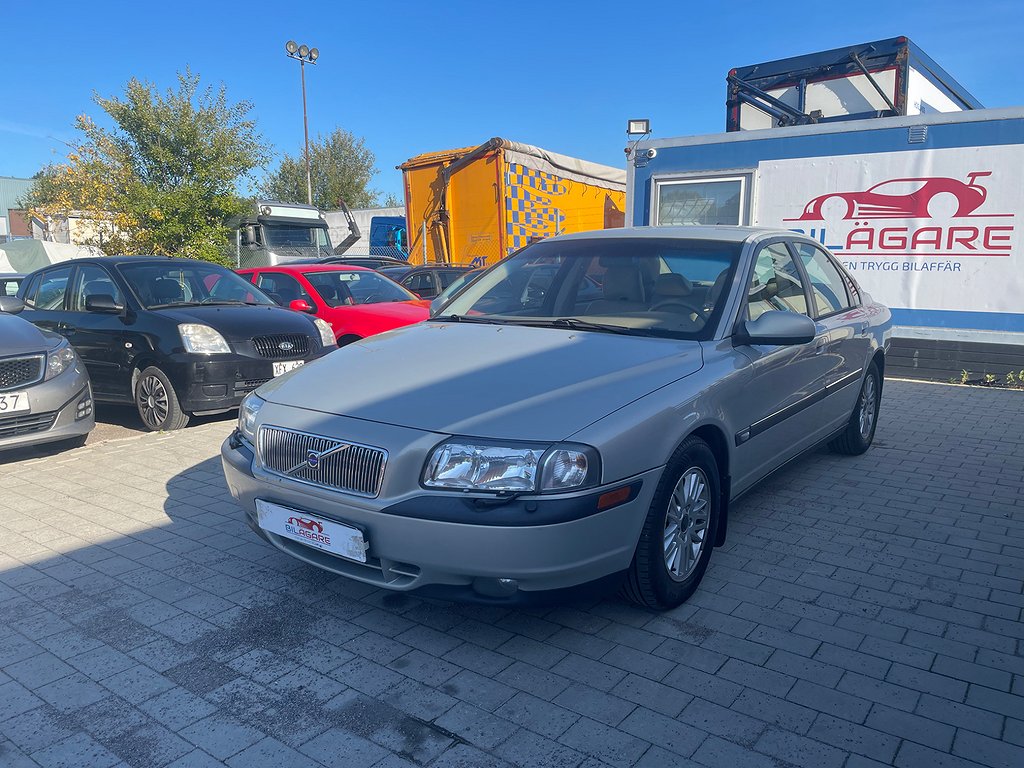 Volvo S80 2.4 170hk | NYBESIKTAD DRAGKROK M-VÄRMARE