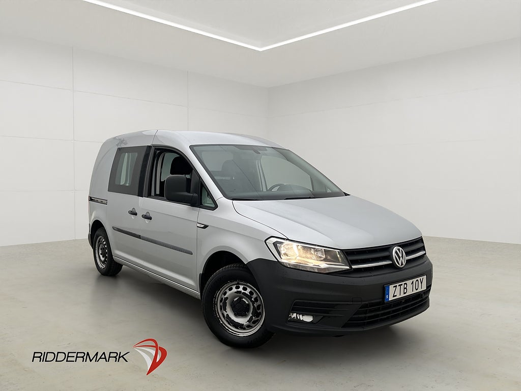 Volkswagen Caddy 2.0TDI Värmare PDC Drag V-Inr Moms 1-Bruk