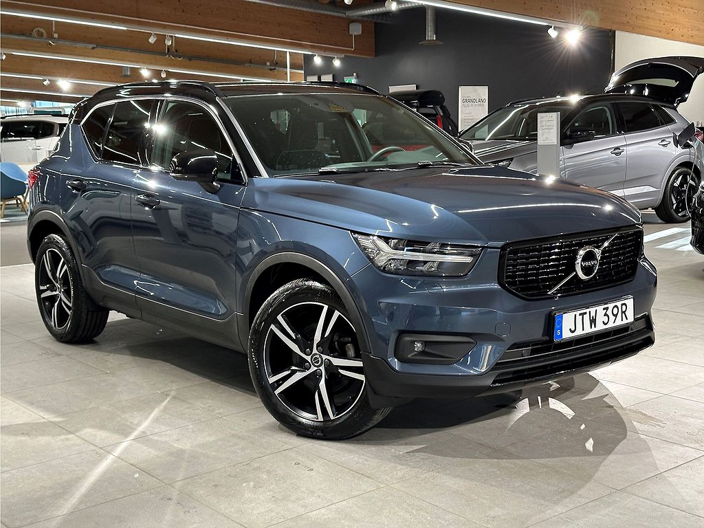 Volvo XC40 B4 AWD R-Design DRAG, V-HJUL, H&K,