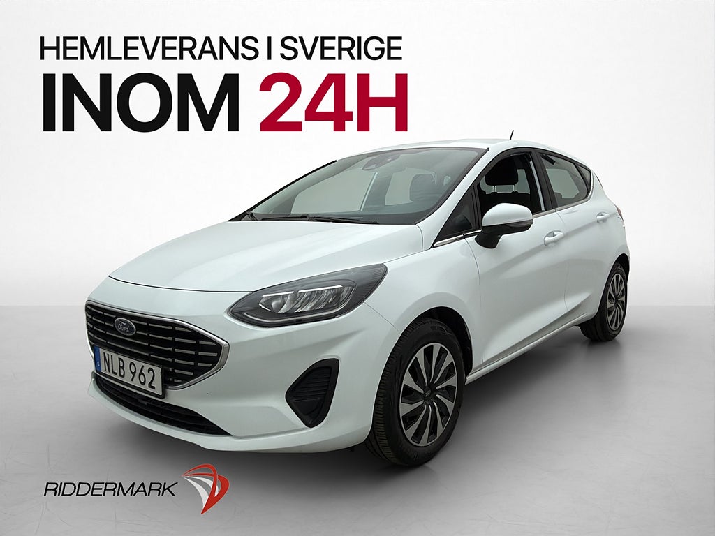 Ford Fiesta 1.0 EcoBoost 100hk Titanium CarPlay Rattvärme