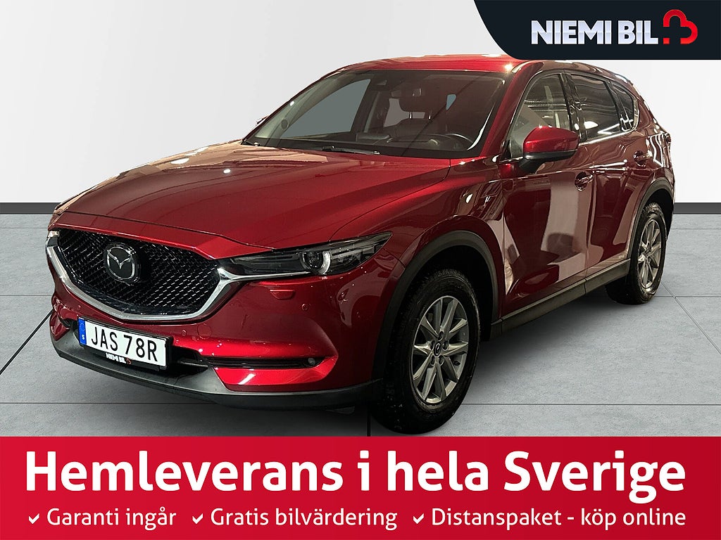Mazda CX-5 2.5 Aut AWD Optimum Lågmil/Bose/360/Ad.Fhåll/MOMS