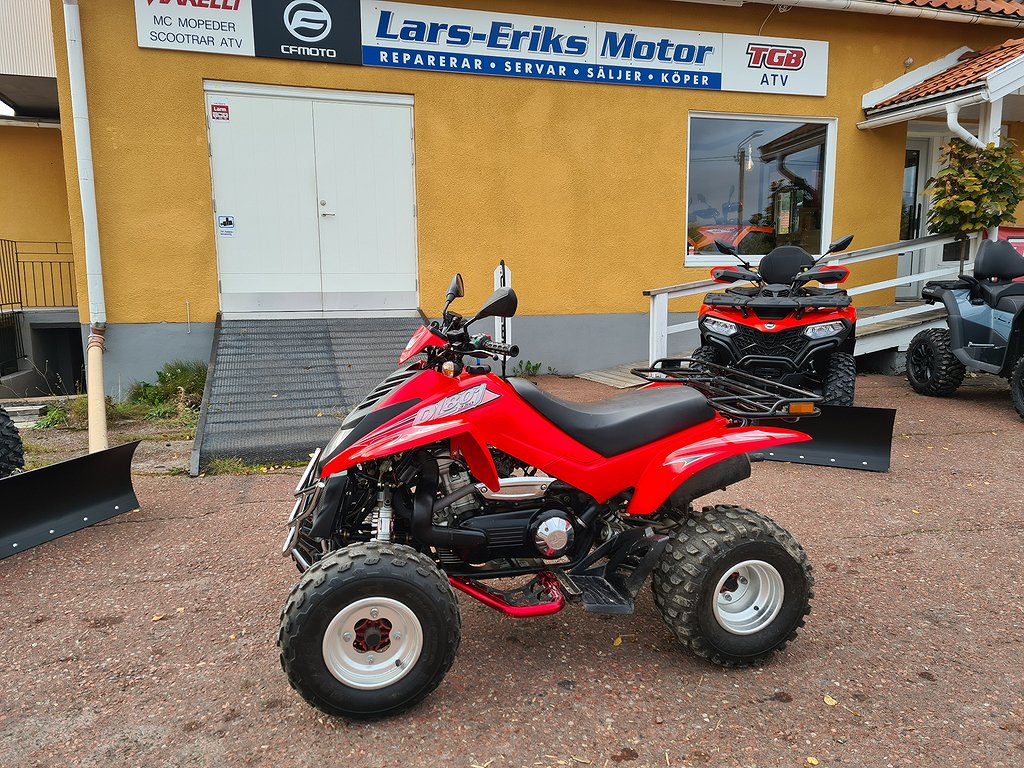 Dinli 350 Quad mycket fint skick endast 173 mil  