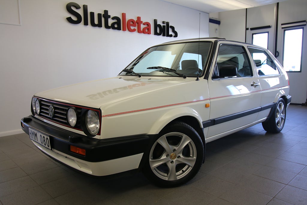 Volkswagen Golf II 3-dörrar 1.8 GL Drag Lågmil S/V Hjul