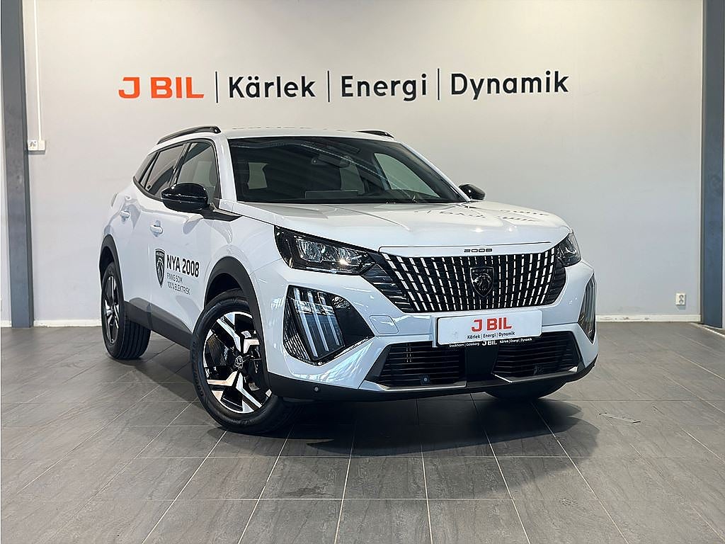 Peugeot 2008 Edition Hybrid 145hk Aut*Serviceavtal & V-hjul*