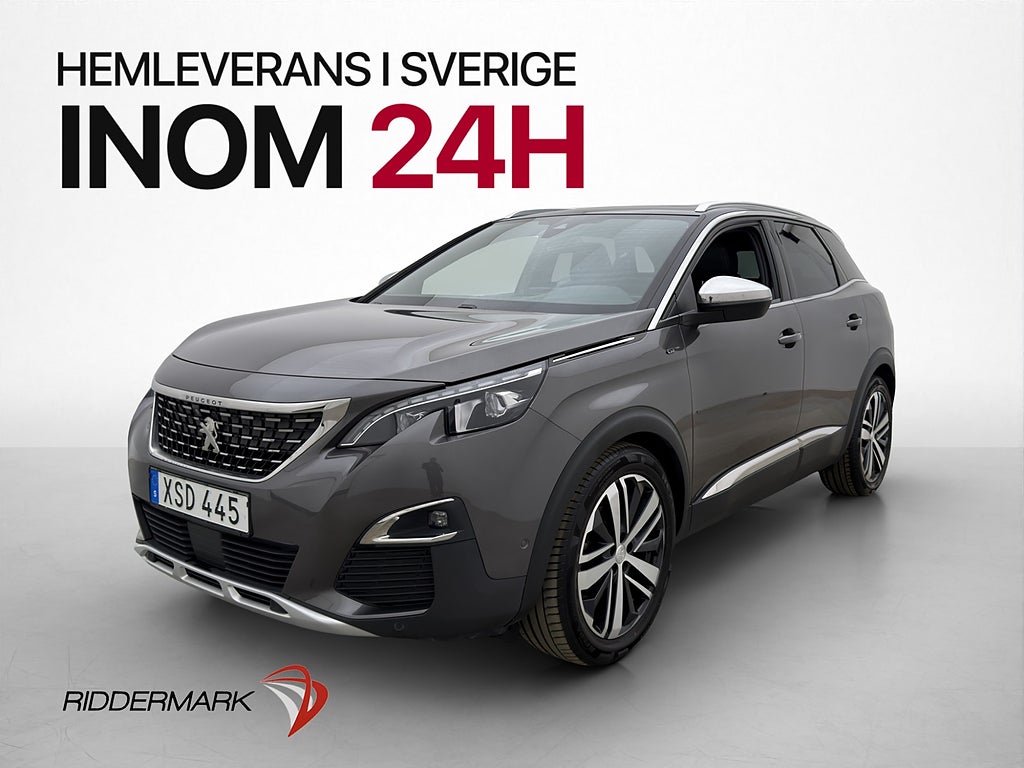 Peugeot 3008 2.0 177hk GT Pano Focal Kamera Drag CarPlay