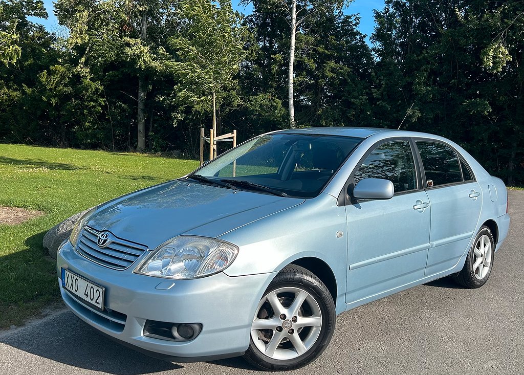 Toyota Corolla Sedan 1.6 VVT-i Euro 4, 1 Ägare, Nybesiktigad 