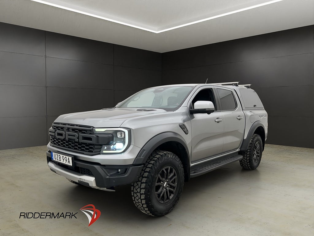 Ford ranger Raptor 292hk 4x4 Cockpit B&O Kåpa CARPLAY MOMS