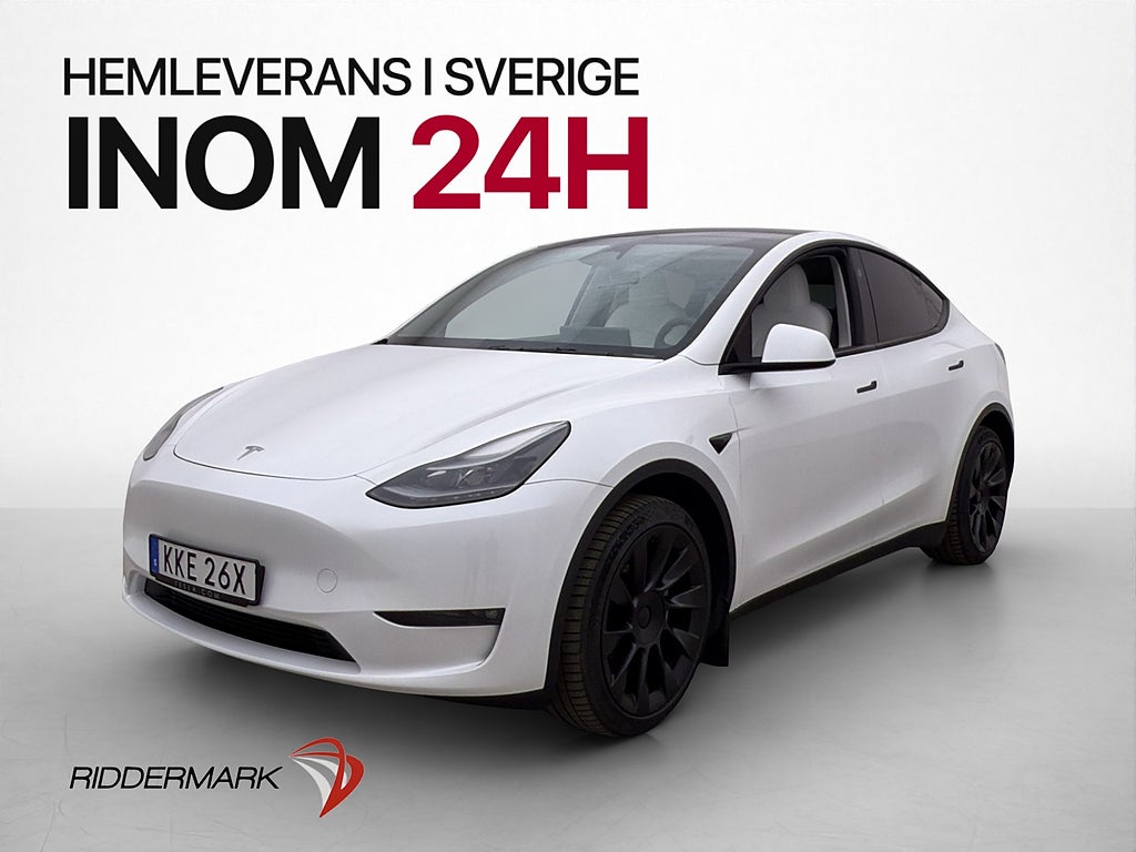Tesla Model Y Long Range AWD Autopilot Ljus interiör