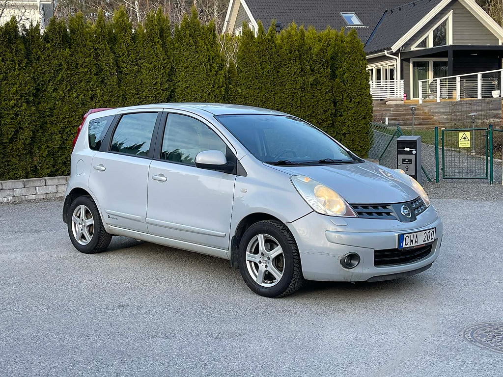 Nissan Note 1.4 Manuell, 88hk, besiktad – 2008
