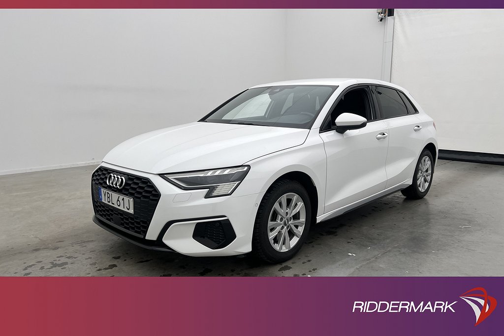 Audi A3 Sportback 35 TFSI 150hk Matrix Cockpit 4,95% RÄNTA