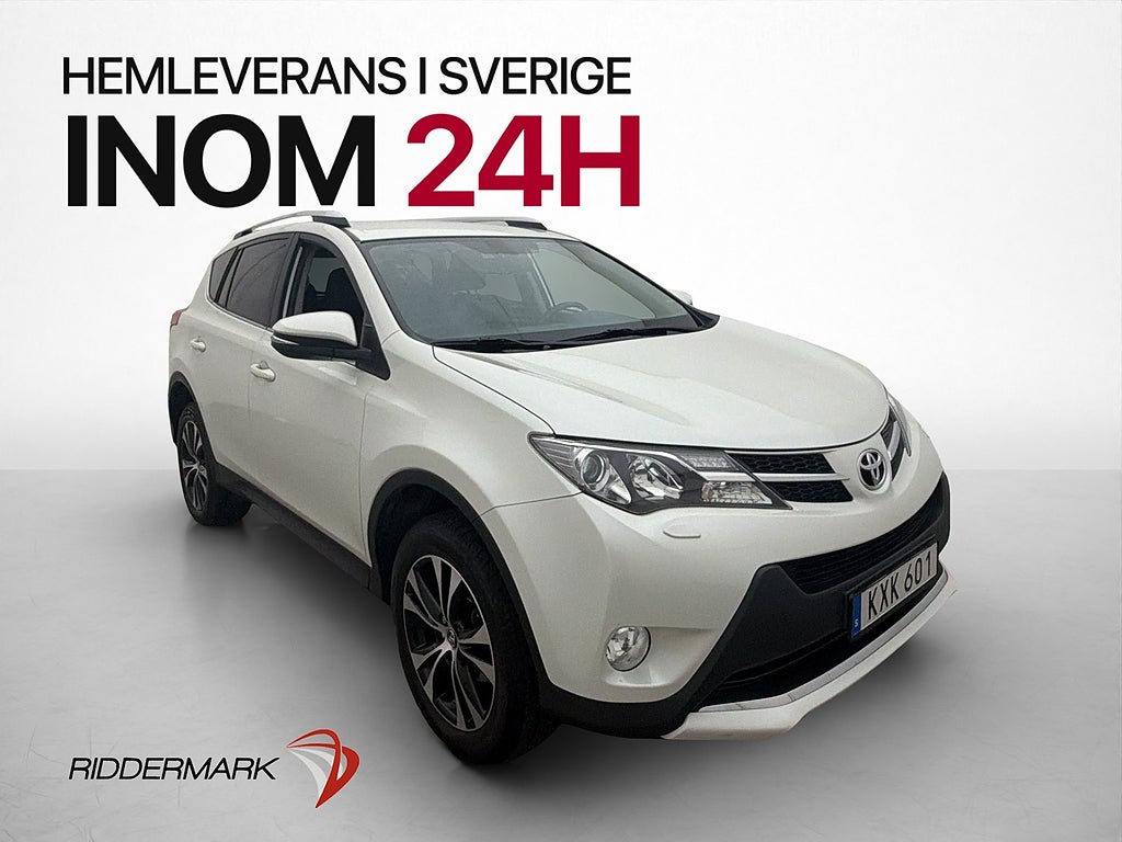 Toyota RAV4 AWD Automat Edition Feel 1-Brukare Kamera Skinn