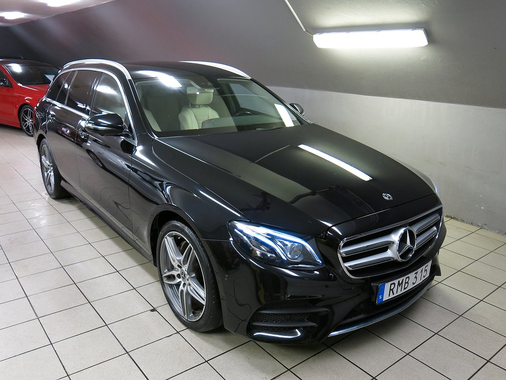 Mercedes-Benz E 220 T d 9G-Tronic AMG Line Navi *4,99%RÄNTA*