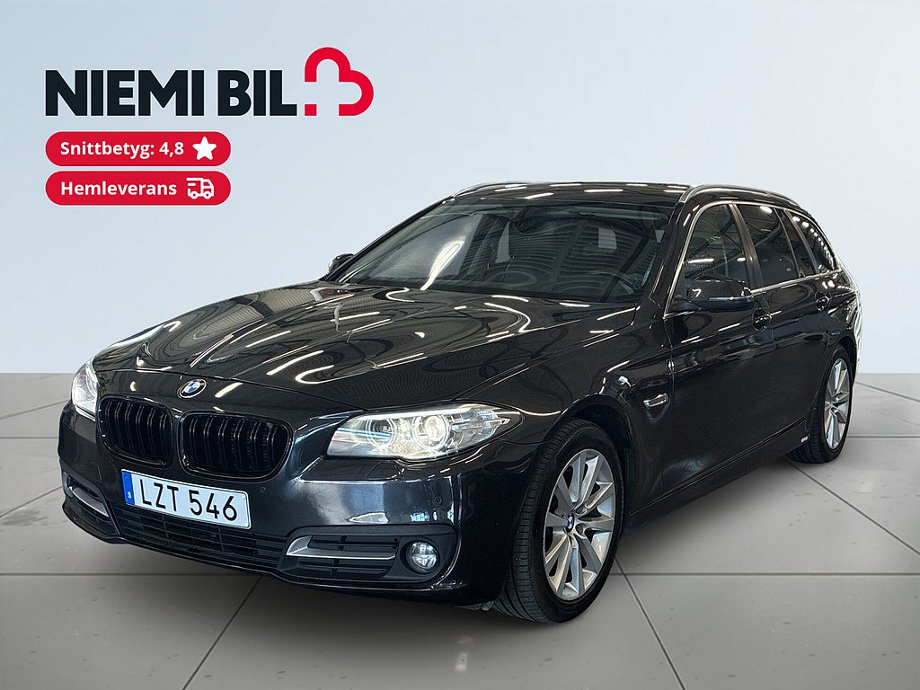 BMW 520d xDrive Touring S&V-hjul/Drag/Skinn/HiFi/Rattvärme