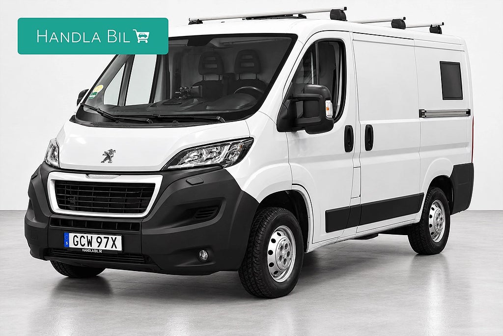 Peugeot Boxer Van 330 2.2 3-sits B-kam Carplay P-sensorer Drag