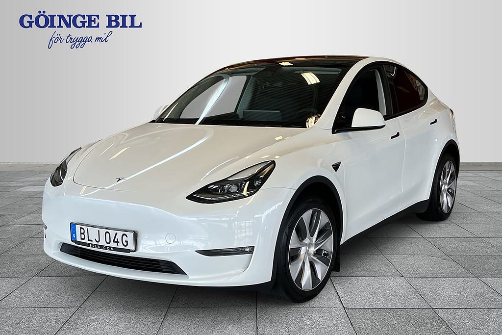 Tesla Model Y Long Range AWD 514hk Drag/ Lågmil/ Autopilo...