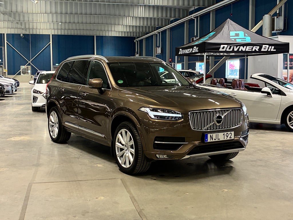 Volvo XC90 7-sits D4 AWD Aut Inscription Skinn Blis 