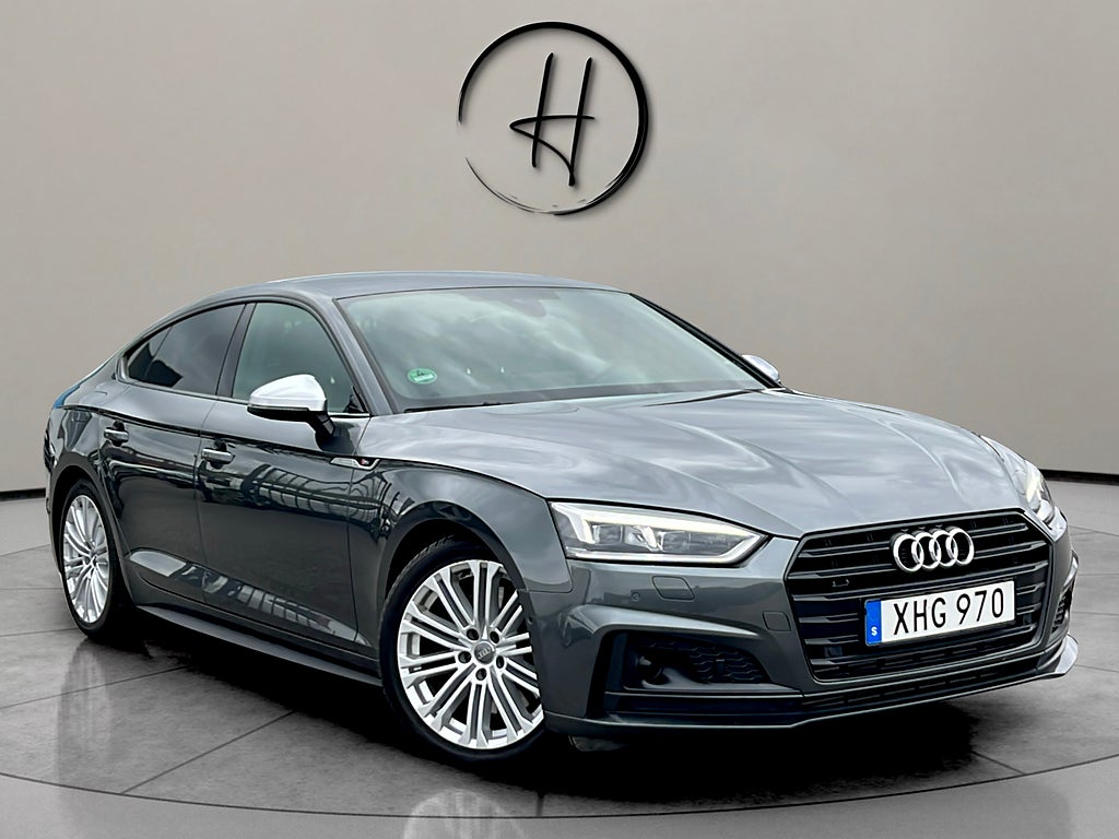 Audi S5 3.0TFSI V6 354hk Q 1Ägare Cockpit 2600Mil SVENSKSÅLD 