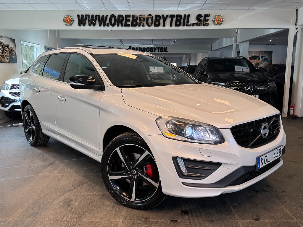 Volvo XC60 T6 AWD Aut R-Design Summum Pano Drag Värmare Polestar