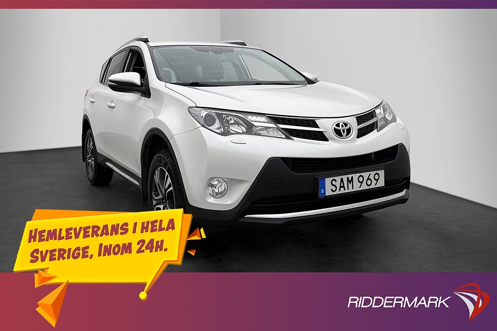 Toyota RAV4 2.0 151hk AWD Executive Dragkrok Kamera Skinn