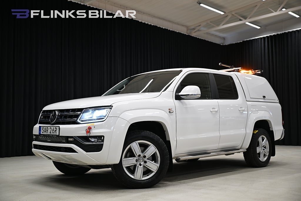 Volkswagen Amarok V6 258HK Automat|Kåpa|Inredd|GPS|Backkamera|Moms|SeUtr!