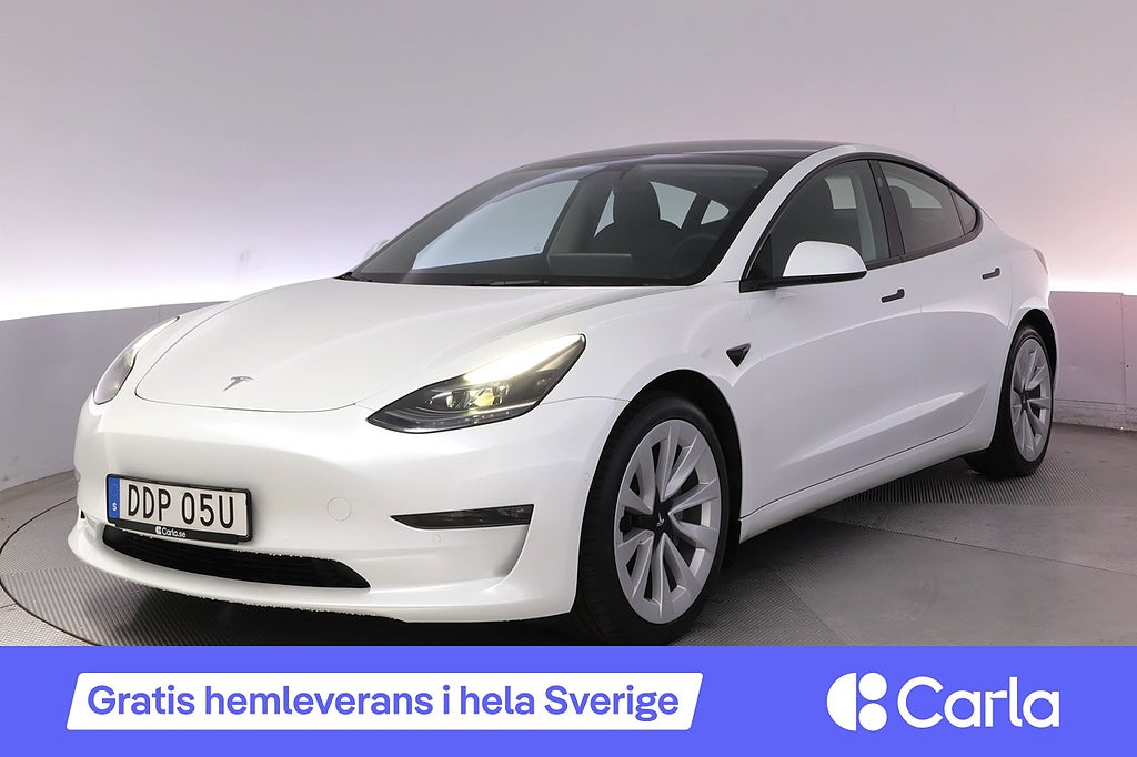 Tesla Model 3 Long Range AWD Refresh Autopilot Panorama Drag
