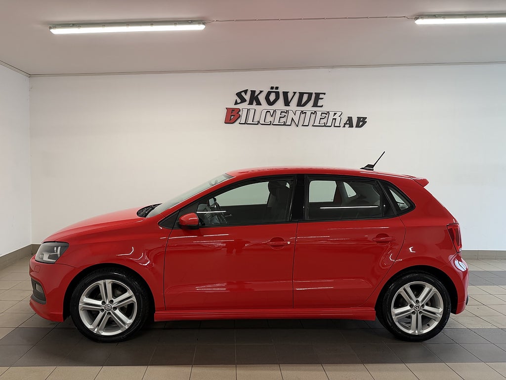 Volkswagen Polo 1.2 TSI 5-Dörrars R-Line Masters/Nyservad/Nybesiktigad