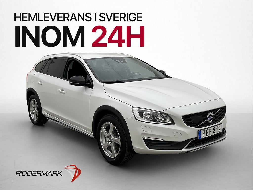Volvo V60 Cross Country D4 190hk AWD VOC Värm Drag Rattvärm