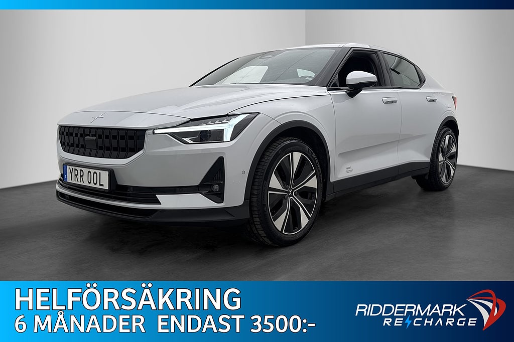Polestar 2 Long Range Single Motor Plus Pilot Pano H/K Drag