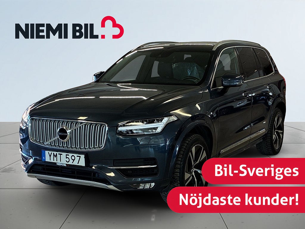 Volvo XC90 D5 AWD Inscription 7-sits Drag Mvärm Luftfjädr H/K S&V