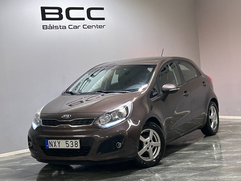 Kia Rio 1.2 CVVT GLS Rattvärme SoV-hjul Ny servad