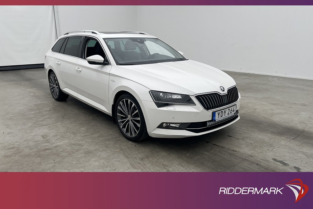 Skoda Superb TDI 4x4 190hk L&K Pano Värmare Dragkrok Canton