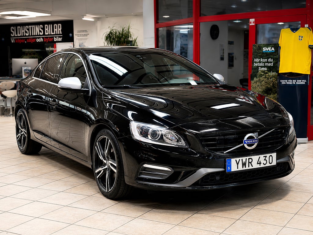 Volvo S60 D3 Geartronic Classic R-Design 150Hk Lågmil Välvårdad