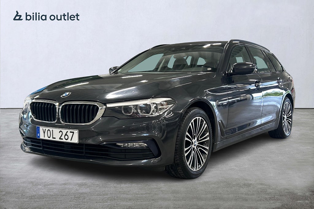 BMW 520d xDrive Touring aut Sport line 190hk Drag Navi B-kamera
