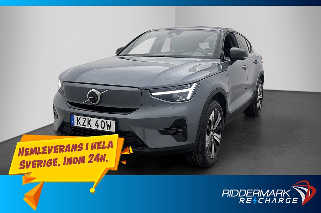 Volvo C40 Recharge Twin motor Värmare Pano H/K Dragkrok 360°